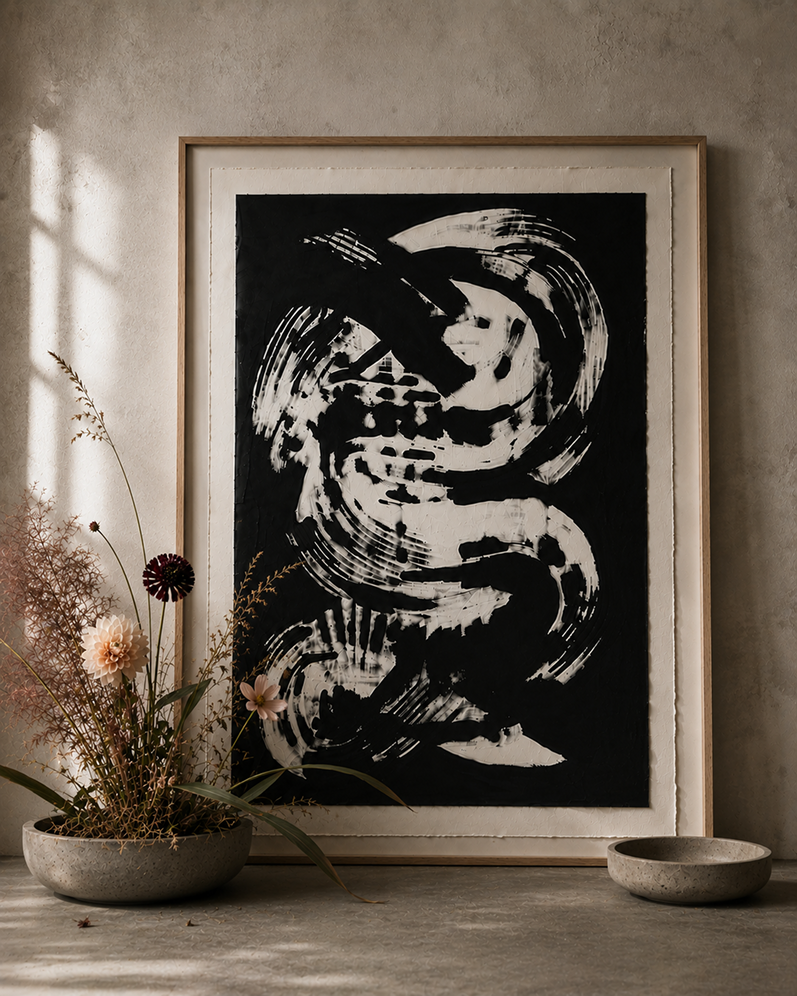 On the wall, In-situ
